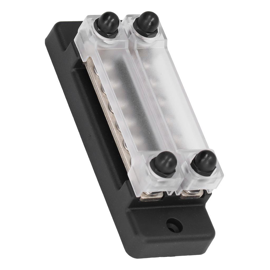 48V 150A 12 Way Bus Bar Power Distribution Block with Ring Crimp Terminals for Car Truck Boat Trailer RV