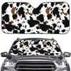 Universal Milk Pattern Car Windshield Sunshade Cover