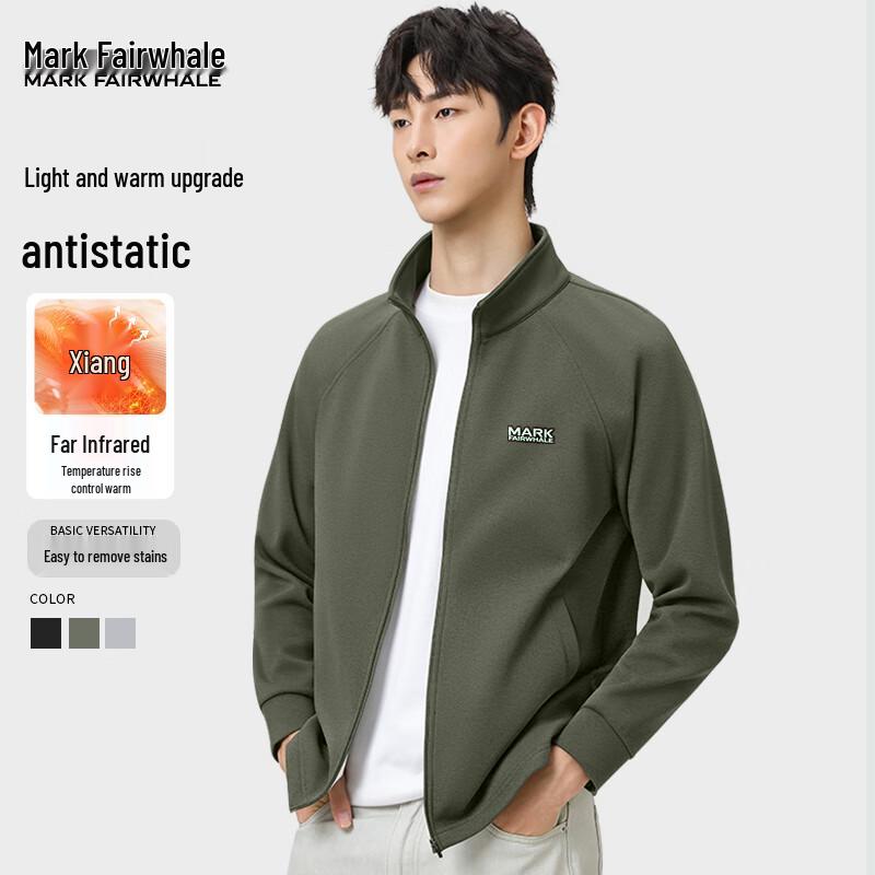 

Mark Fairwhale Men s 2025 Autumn Stand-Collar Casual Jacket L
