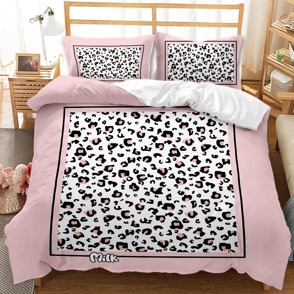 Leopard Print Duvet Cover Set Twin Full Adults Cheetah Leopard Africa Animal Bedding Set Queen King Size Polyester Qulit Cover