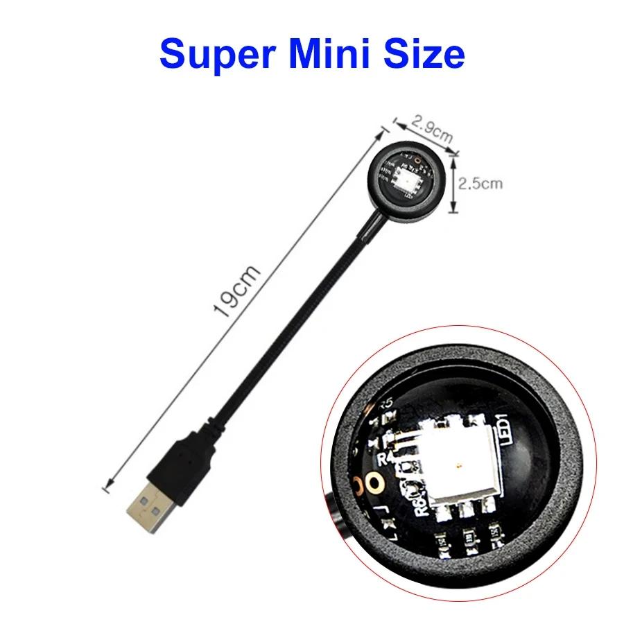 USB LED Sunset Photography Light RGB Rainbow DC 5V Scent Light Backdrop Bedroom Home Decoration Night Light Projection Lights