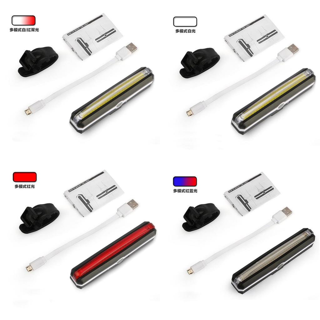 Energooszczędna ładowalna przez USB diodowa lampka rowerowa z doskonałą przewodnością cieplną