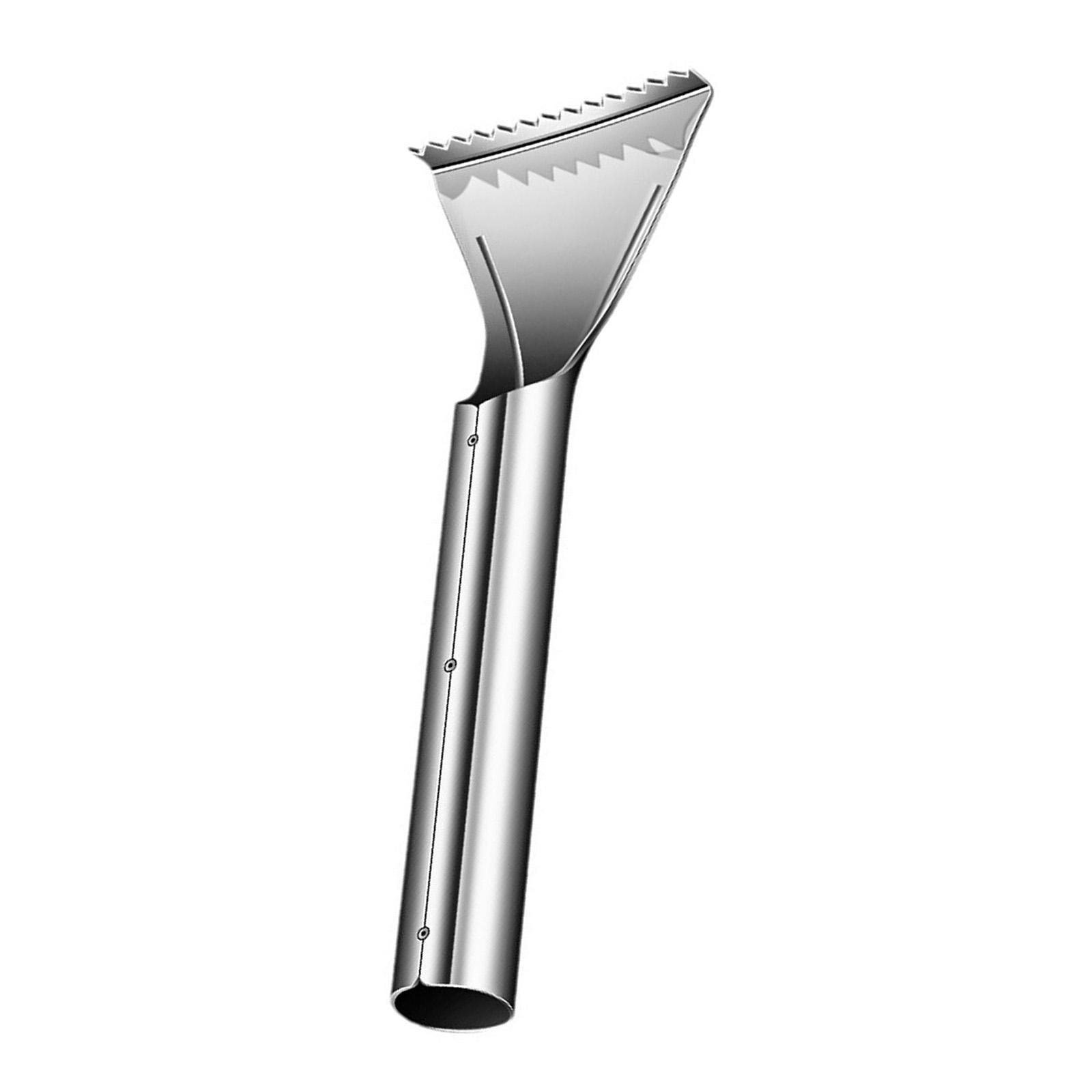 

304 Stainless Steels Fish Descaler with Comfortable Grip for Quick and Safe Scale Removal Seafood Descaling Tool