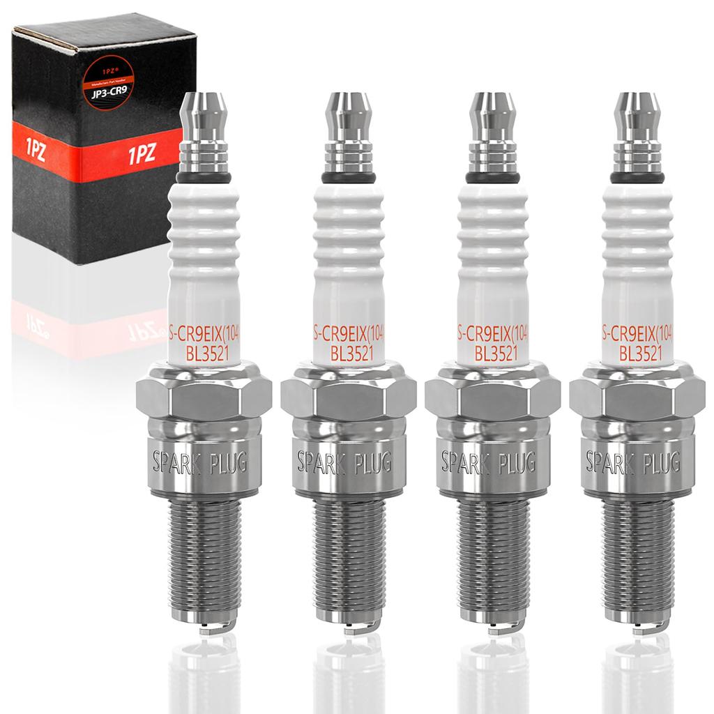 1PZ JP3-CR9 Iridium Spark Plug CR9EIB-9 3521 4 Pack Motorcycle Replacement Parts