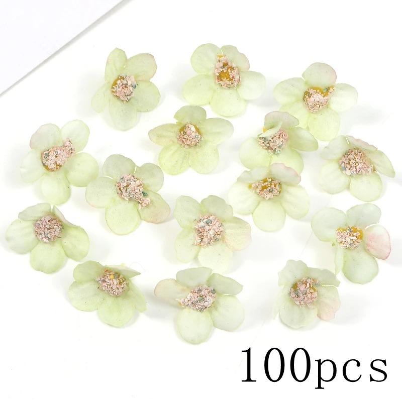 Green Rose Artificial Flowers Heads Silk Fake Flower for Home Room Decor Marriage Wedding Decora DIY Craft Wreath Gift Accessory