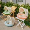 Baby Pool Float with Sunshade Baby Swimming Rings Infant Seat Boats Swims Rings Pool Float Toy for Summer Pool
