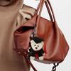 Graduation Bear Key Chain Plush Bear Key Pendant for Hanging Keys