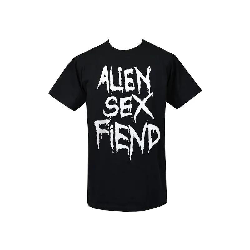 Camiseta Alien Sex Fiend Camiseta Gothic Punk Band Death S