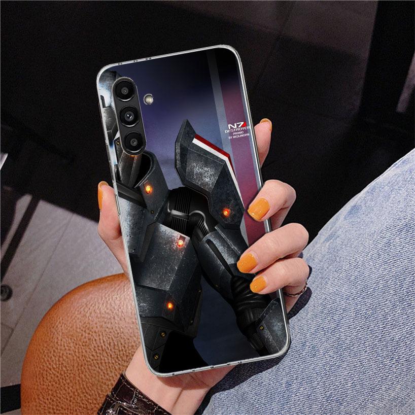 

N7 Mass Effect Phnoe Case for Samsung Galaxy A17 A37 A57 A16 A26 A36 A56 A15 A14 A13 A55 A54 A53 A35 A34 A33 A25 A24 A23 A52 Gal Samsung A13 5G