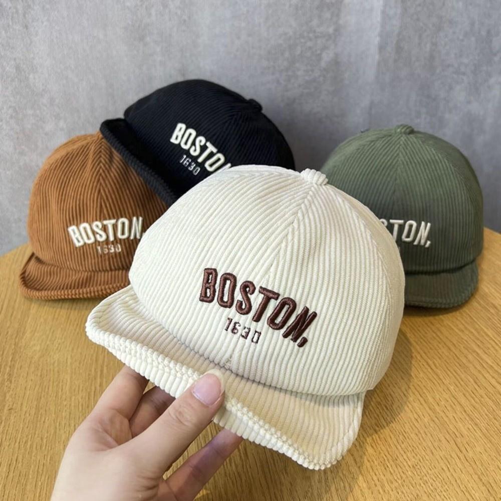 Motif Brodé Casquette Bec de Canard Bébé Casquette Glacier Respirante Pour Enfants Âgés de 1 à 3 Ans