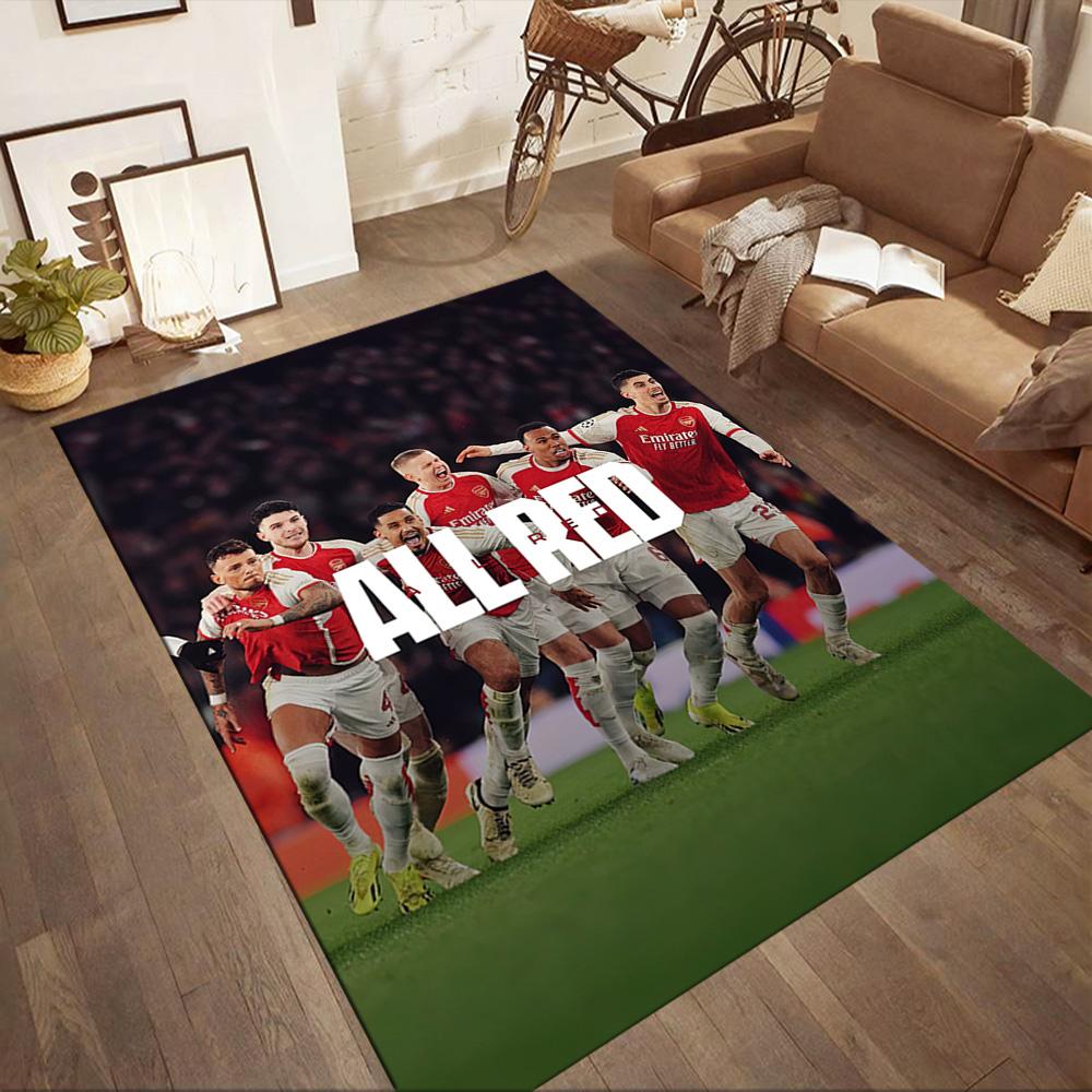 Arsenal Floor Rug Office Rug Suitable for Entryway Decorate Room Hallway Outdoor Antislip Carpet Decorate Offices Perfect Gift for Women/Men