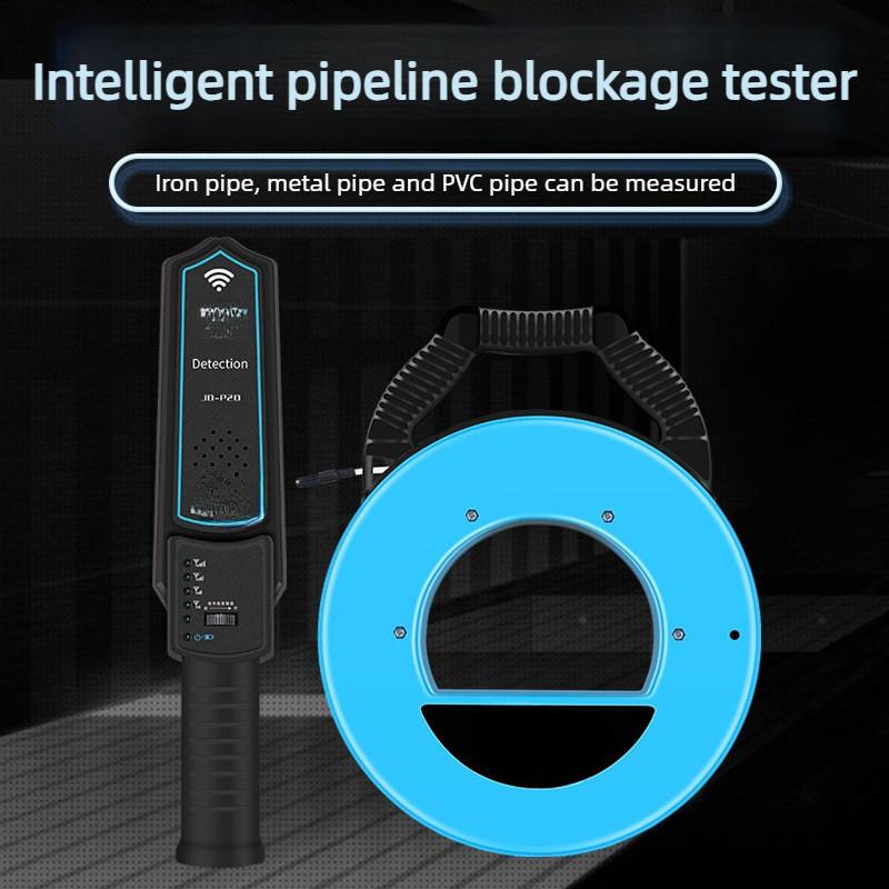 Интеллектуальный блокиратор трубопровода Блокиратор линейного трубопровода Электрический детектор трубопровода Высокоточный прибор для блокировки и разблокировки каналов 20M (Without Battery)