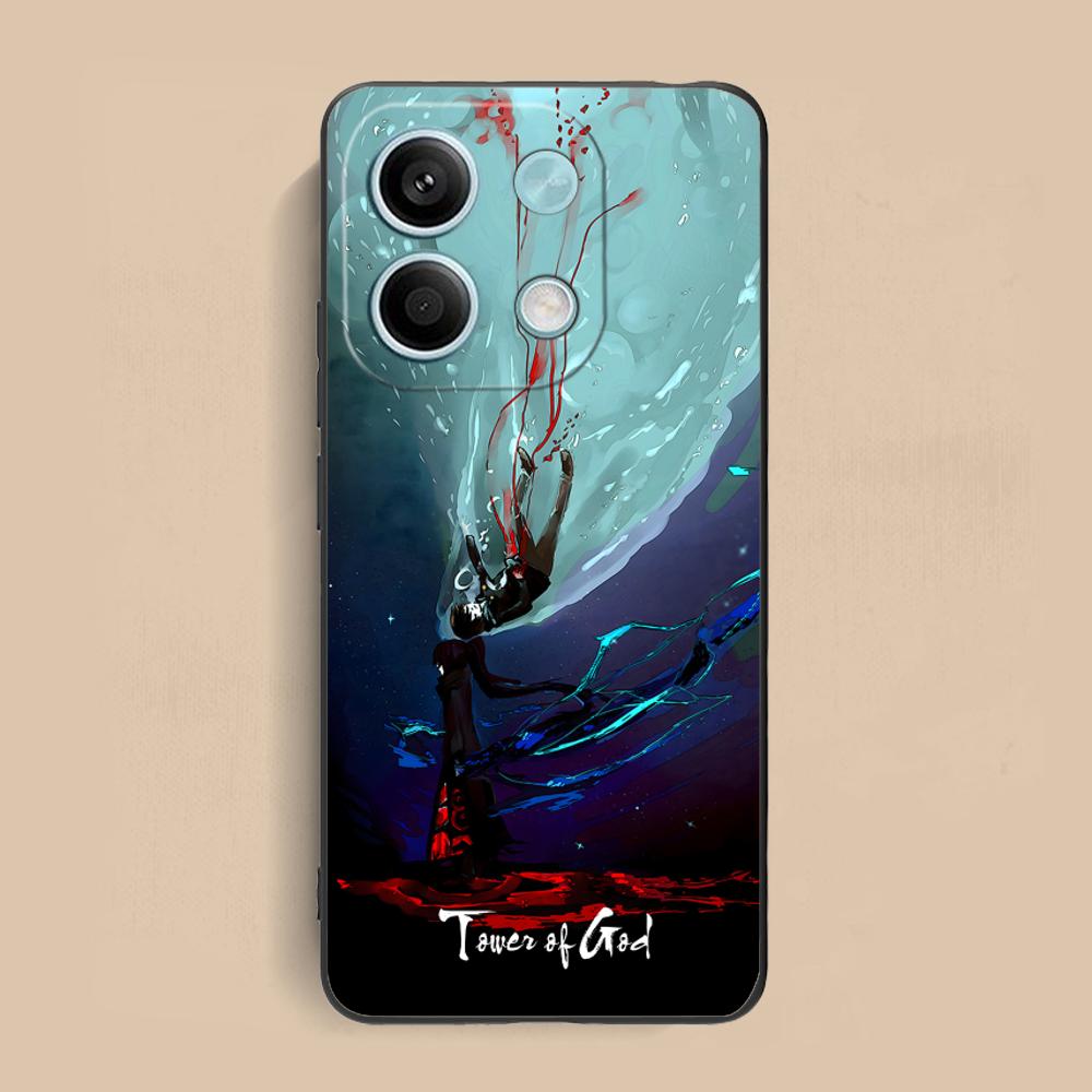 Anime Game Tower of God Phone Case for Xiaomi Redmi Note 14 13 12 11 S Pro Plus 4G 5G Colorful Printing Cover Cellphones Luxury