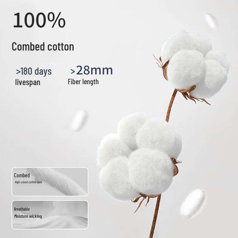 Nanjiren Men's Pure Cotton Boxer Briefs (Luxury Series)