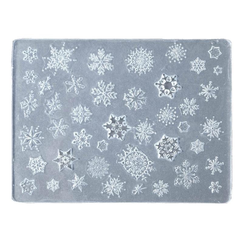 Silicone Nail Art Mold Embossing Patterns Nail Mould Decorations Versatile Jewelry Making Tools Handmade Carving Molds