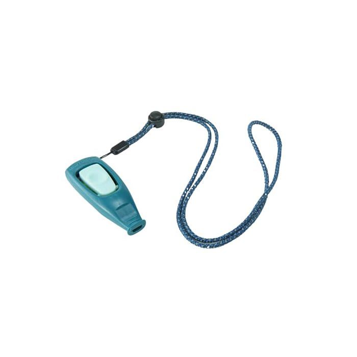 Sifflet et clicker combinés pour chien - Coachi - Éducation au rappel - Dressage au clicker - Cordon réglable