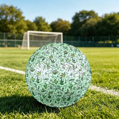 1pc Cactus Garden Size 5 Soccer Ball Professional Match Training Football Indoor &Outdoor Sports Ball Lightweight Durable M6553