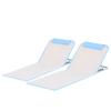 Beach Lounger, Sun Lounger, Garden Lounger, Foldable, Adjustable Backrest, Side Pocket, 48 Cm X 134 Cm X 33-43 Cm, Beige