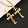 New Cross Eye of Horus Necklace Design Men's Necklace
