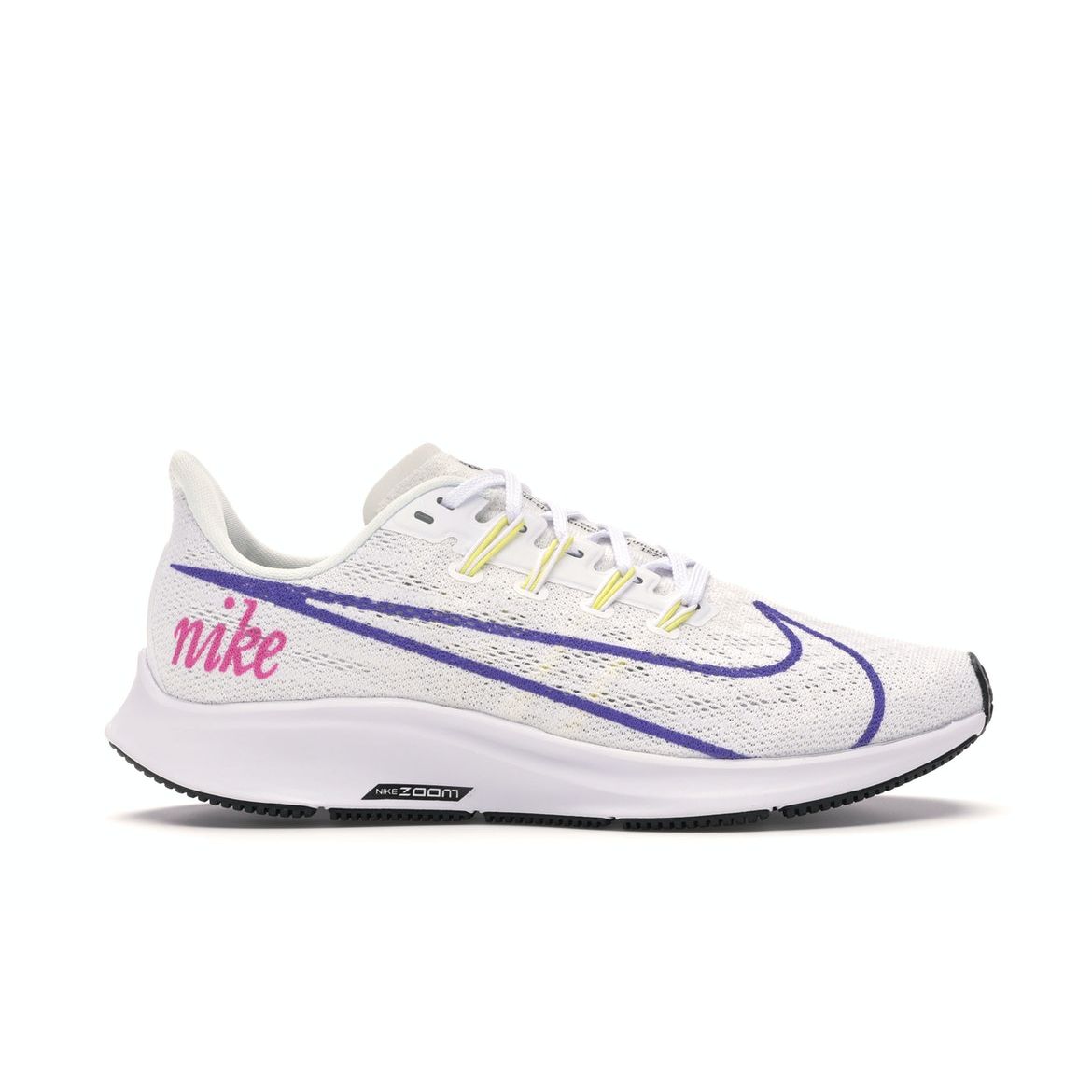 

Женские кроссовки Nike Air Zoom Pegasus 36 JDI Psychic Purple, белые BV5740-101