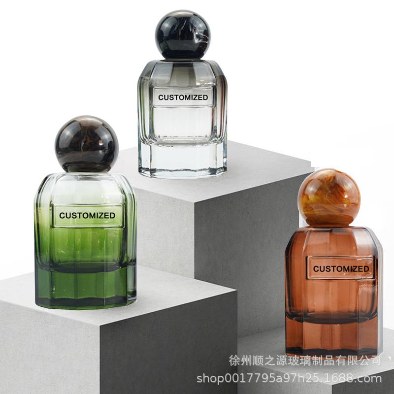 

Transparent Glass Spray Perfume Bottle - Customizable Packaging for Cosmetics 30ML Bare Bottle