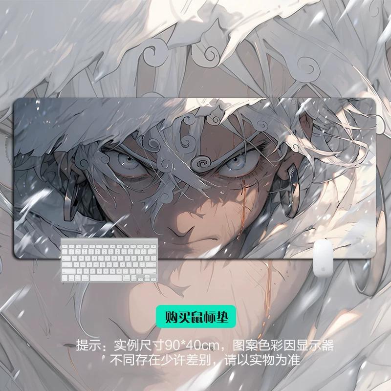 Shounen Anime ONE PIECE Leather Mouse Pad Oversized Anime E-sports Game Table Mat Notebook Keyboard Non-slip Waterproof Mouse Pad Office Desktop Pad