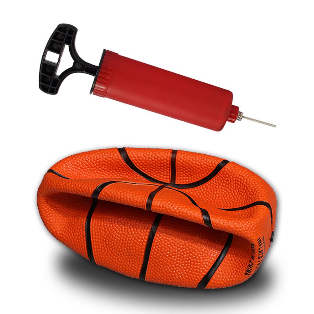Eco-Friendly Plastic Ball Inflator - Durable Lightweight Compact Design, Easy To Operate, Portable for Inflating Basketball Foot