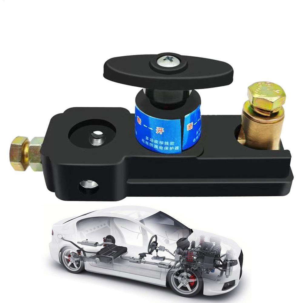 Car Battery Isolator Battery Isolator Main Button Anti-Leakage Knob Design Copper Heavy Duty Battery Disconnect For Cut Out Off