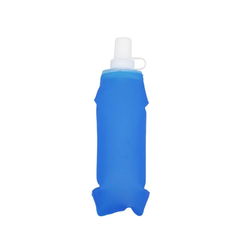 Weiche Flask Laufflaschen Leichtgewicht Handheld Weiche Faltbare Wasserflasche Tragbare Flask für Reisen Wandern Radfahren