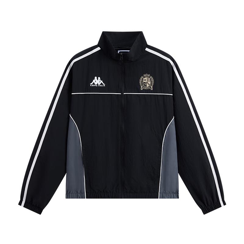 Kappa 2026 Retro Color-Block Stand-Collar Jacket