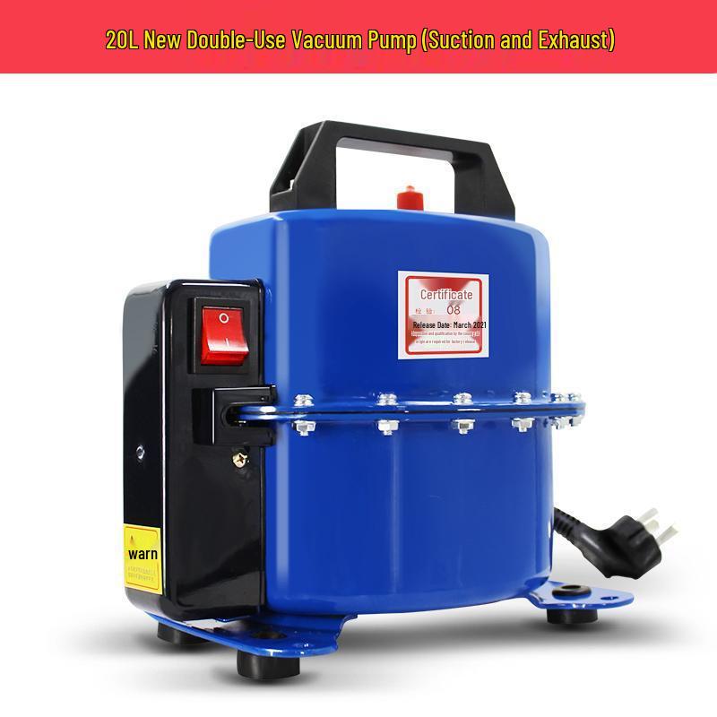 Dual-Use Automotive A/C Vacuum Pump for Evacuation, Pressurization & Leak Detection