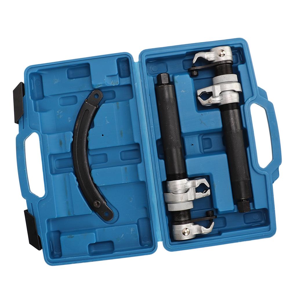 Outil de compression de ressort hélicoïdal avec mâchoire et support Ensemble de compresseur de ressort de jambe de force robuste de 2645 lb pour