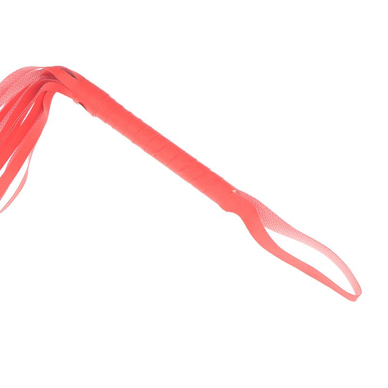 High Quality Pu Leather Pimp Whip Racing Riding Crop Training Horse Whip Stage Performance Prop Party Flogger Horse Riding Whip