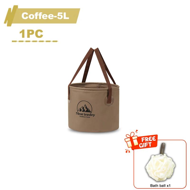

Multifunctional Folding Bucket 5L/10L/20L Portable Baby Bath Tub Insulated Shower Bag for Travel Camping Outdoor