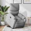 VidaXL Reclining Armchair, Relaxation Chair with Adjustable Backrest and Footrest, Living Room Lounge Seat, Grey 3204824