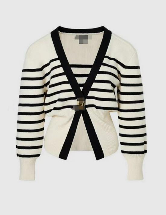 Europäischer & Amerikanischer Damen V-Ausschnitt Knopf Strick Cardigan Pullover - 2025 Mode Bestseller