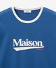 Tienjiti Maison Logo Ringer T-Shirt (Blue) Tnts5E212B2