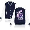 Fashion KPop Demon Hunters Graphic Jacket Women Men Oversized Baseball Coat Jacket Streetwear Spring Autumn Outwear