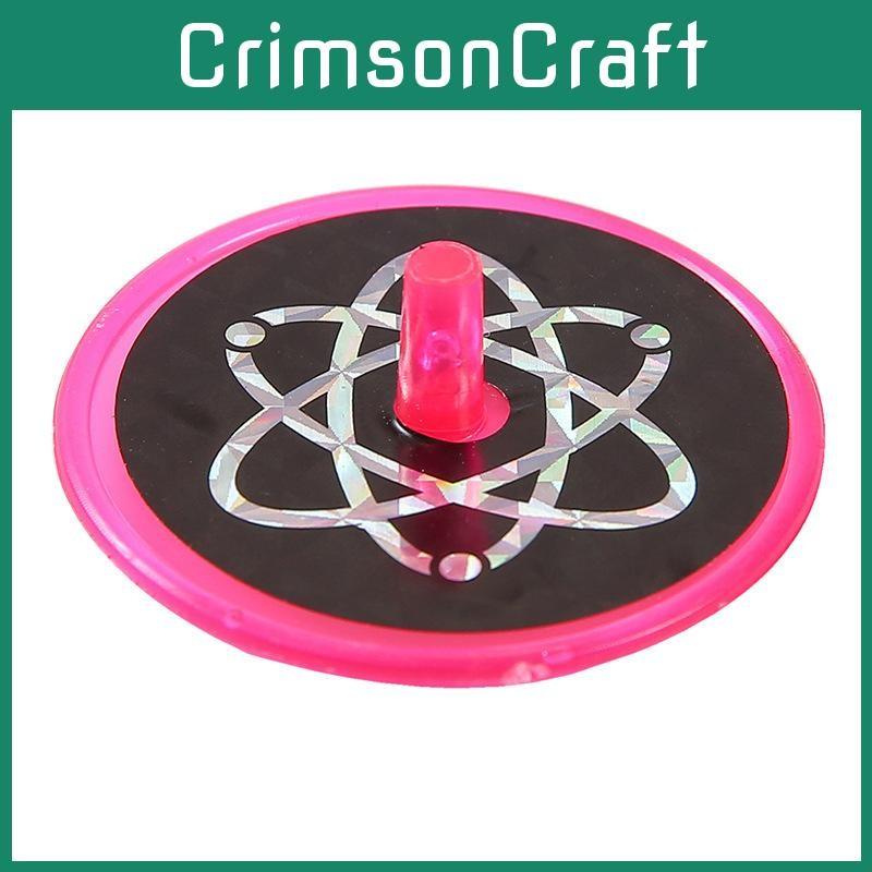 Laser Toy Kids Spin Top With Plastic Material For Preschool Gift Entertainment