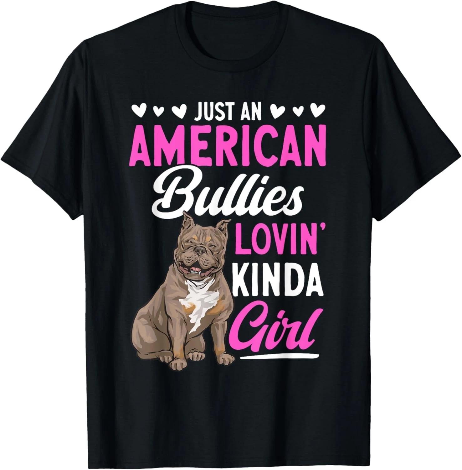American Bully Dog Mom XL American Bully Girl Gift Unisex T-Shirt M