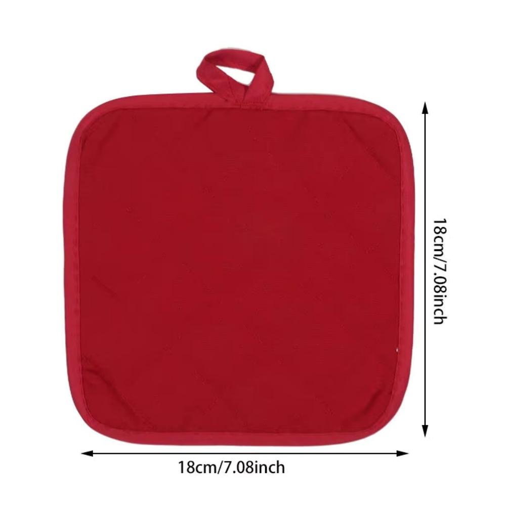 1/4pcs Cotton Machine Washable Heat-resistant Pot Rack, Heat Insulation Pad, Tripod, Kitchen for Cooking and Baking, Oven Rack