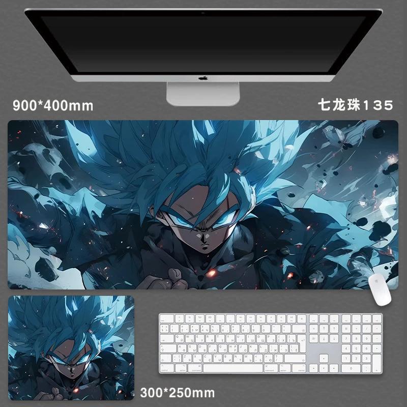 High Quality Japanese Animation Seven Dragon Ball Mouse Pad Oversized Boys Animation Two-dimensional E-sports Game Computer Keyboard Student Desk Pad
