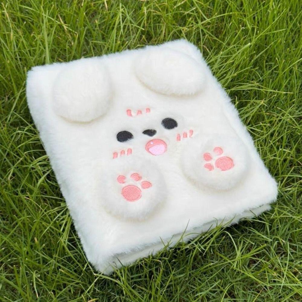 Plush Puppy Plush Binder Photocard Holder Cartoon Dog Card Photocard Binder Postcards