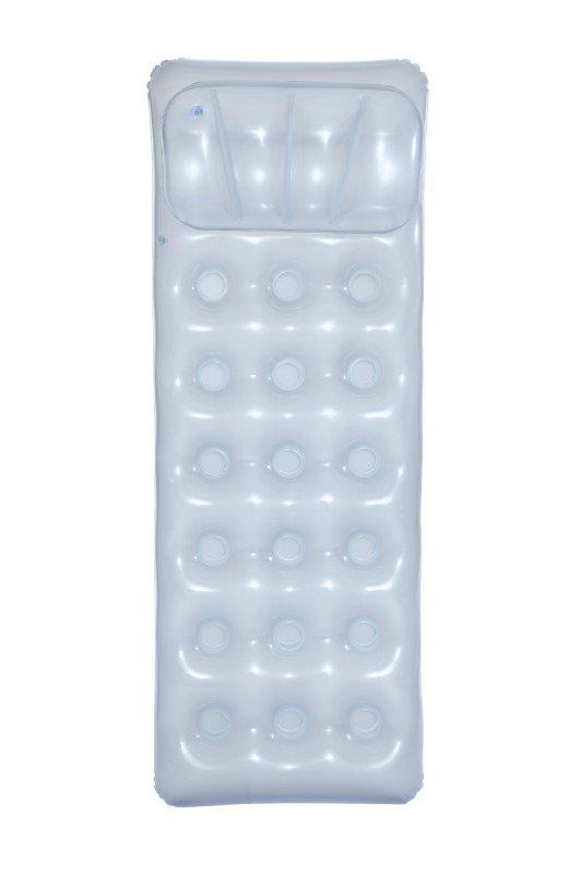 Nafukovací matrace s polštářem 188 x 71 cm Silver Deluxe Bestway 43024