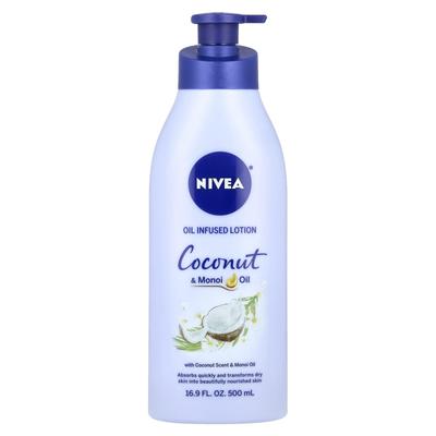 Lotion mit Ölen, Kokosnuss- und Monoiöl, 16,9 fl oz (500 ml)