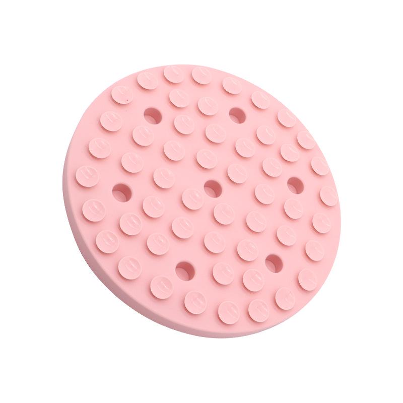 Pet Flower Slow Feeder Silicone Lick Pad - Safe, Soft, Non-slip Placemat for Pets