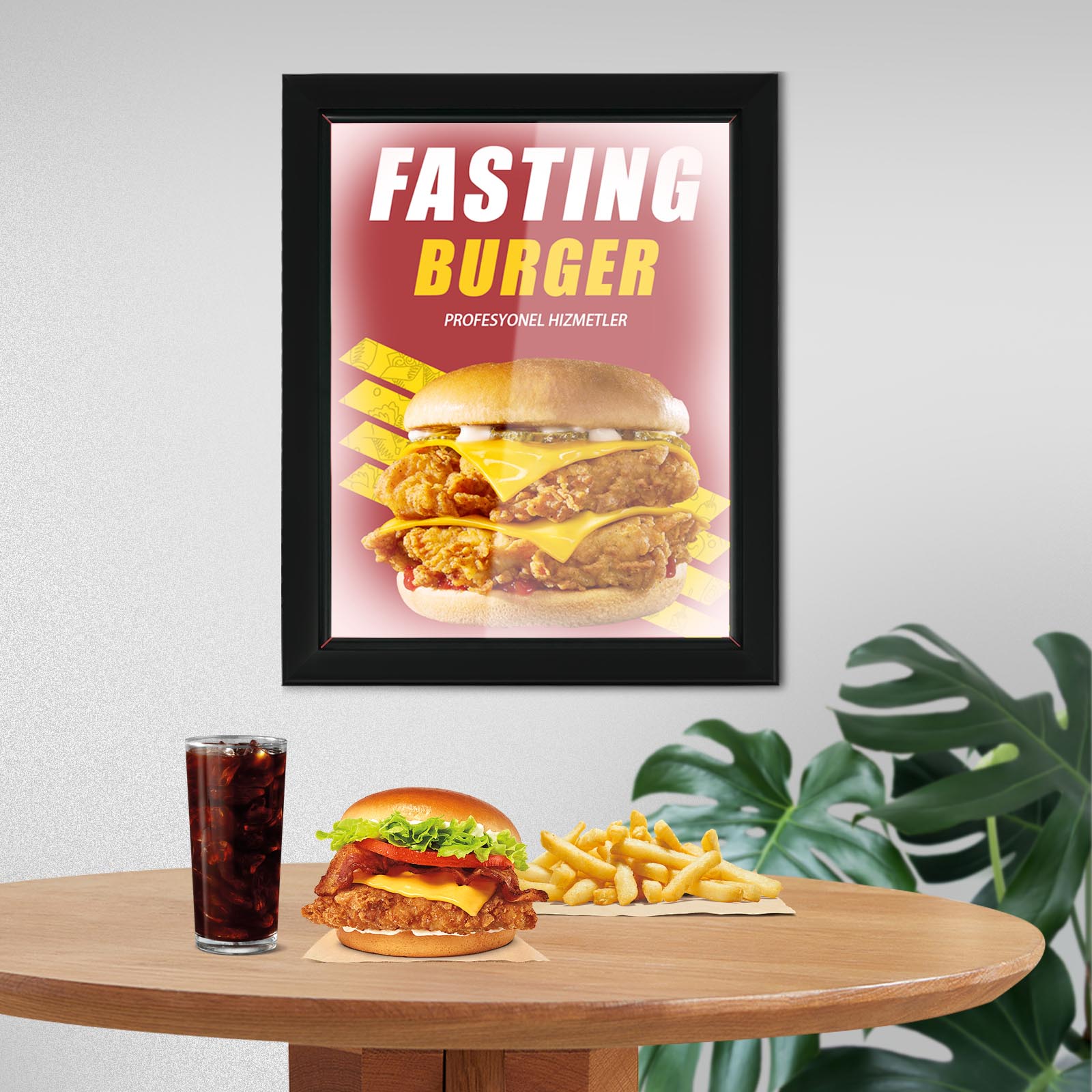 Светодиодный рекламный лайтбокс, держатель для вывески из алюминиевого сплава, настенная светодиодная рамка для постера 40x50 см с акриловой панелью, для витрины магазина