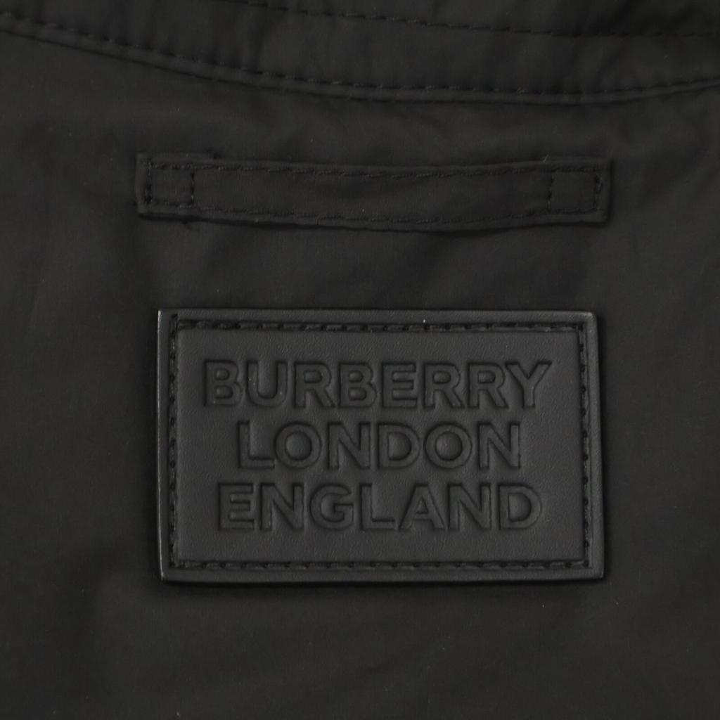 BURBERRY Black Down Vest Best 44 blackUsed