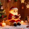 Reading Santa Claus Light Father Christmas LED Night Lamp Home Office Living Room Bedroom Desk Decoration Lamp Xmas Holiday Gift