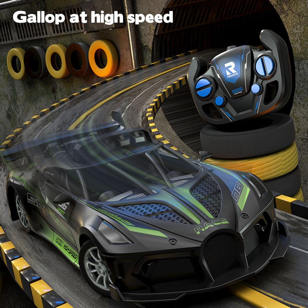 Electric High Speed Race Drift RC Cars Toy Fall-Resistant Shock-Absorbing RC Vehicle Toy for Kids Children's Day Birthday Gifts